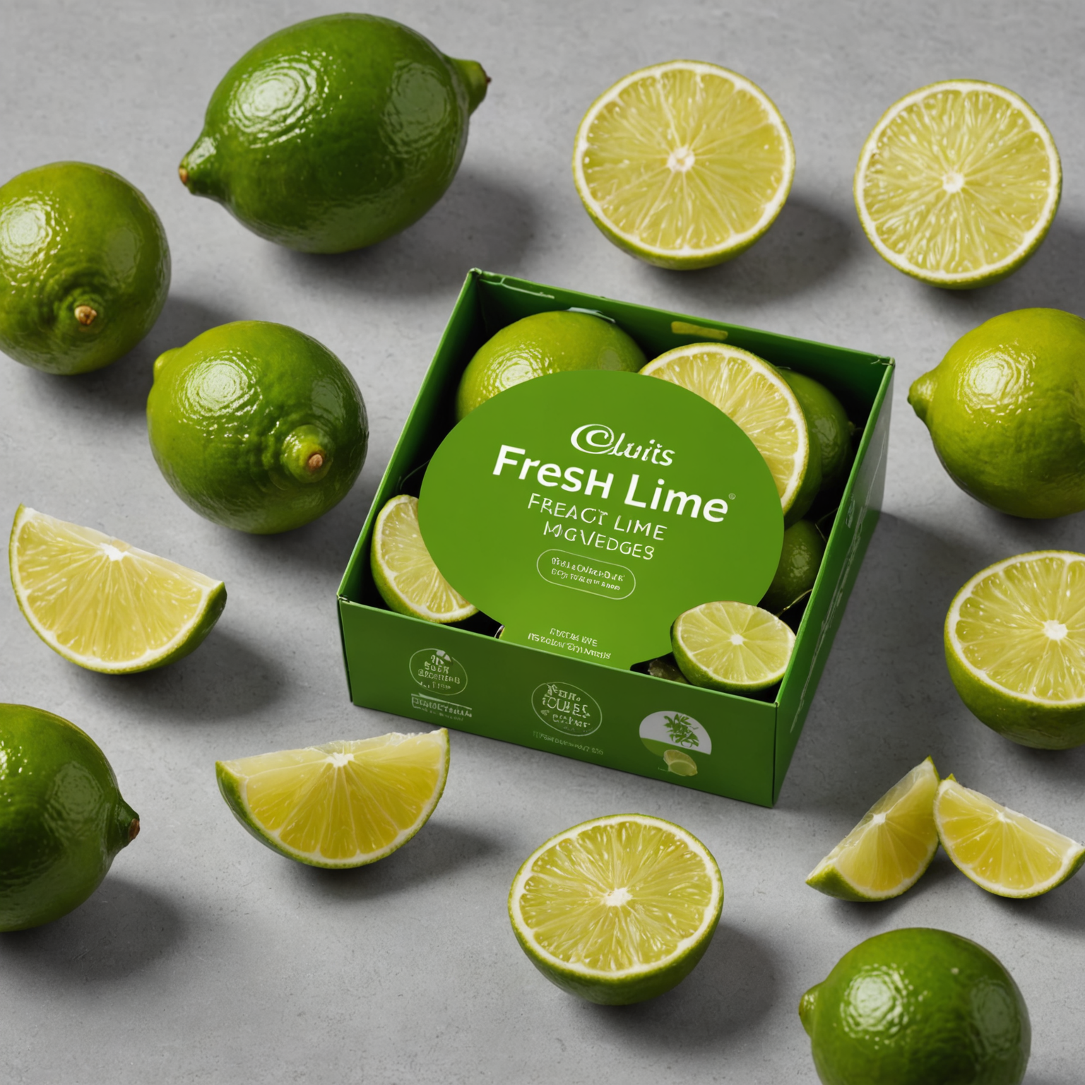 Fresh Lime Wedges