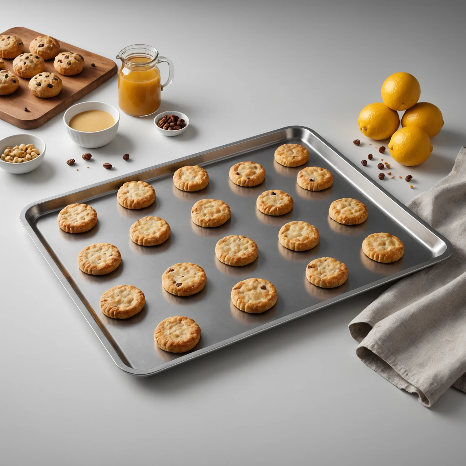 Baking Sheet recommended for Savory Egg and Herb Cloud Bread Sandwiches
