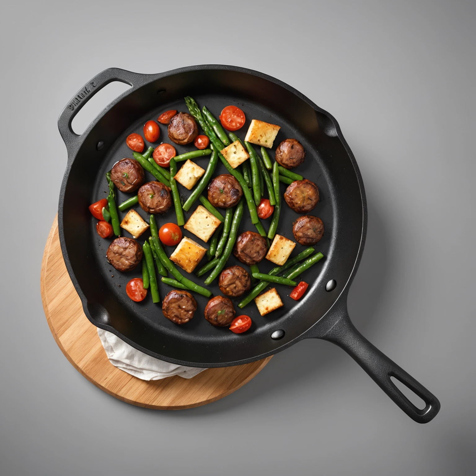 Large Skillet recommended for Low-Carb Chicken Liver Pâté with Fresh Herbs and Roasted Garlic