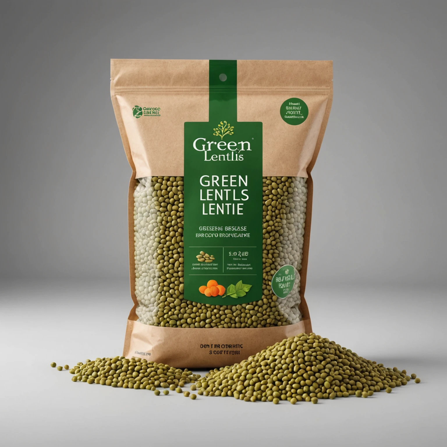 Green Lentils recommended for Protein-Packed Vegan Lentil and Walnut Loaf with Tangy Tomato Glaze