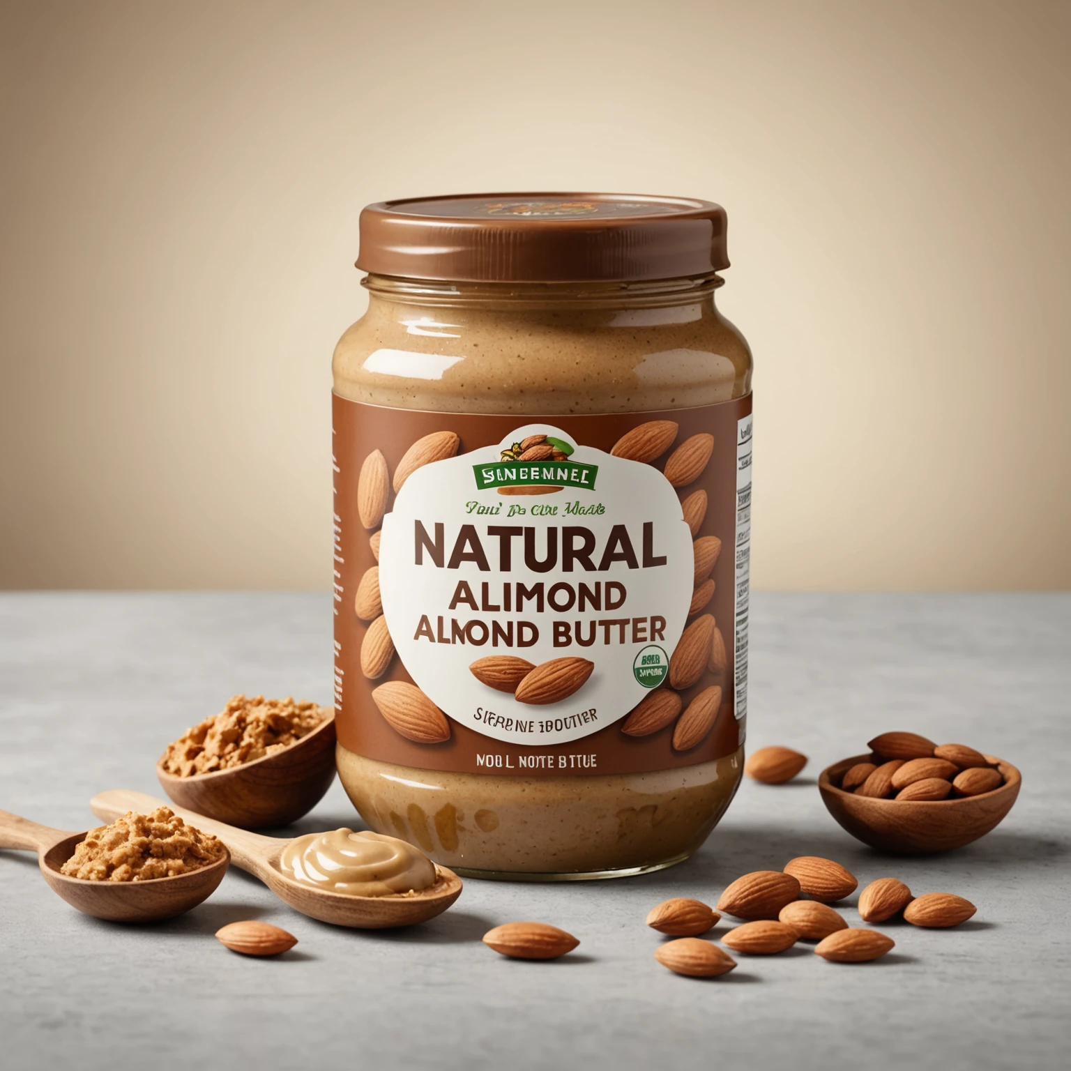 Natural Almond Butter recommended for Vegan No-Bake Chocolate Chip Cookie Dough Protein Bites