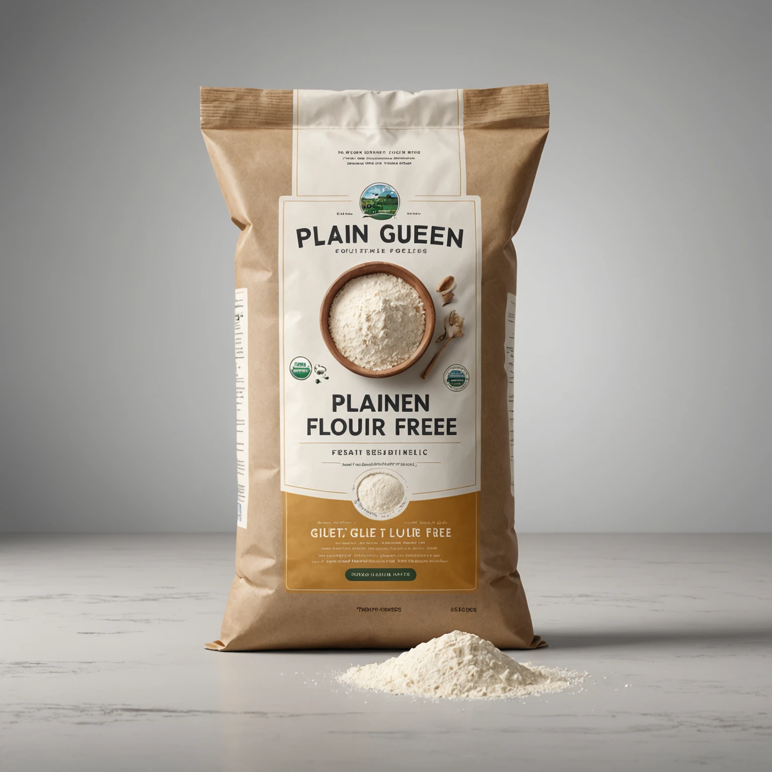 Plain gluten-free flour