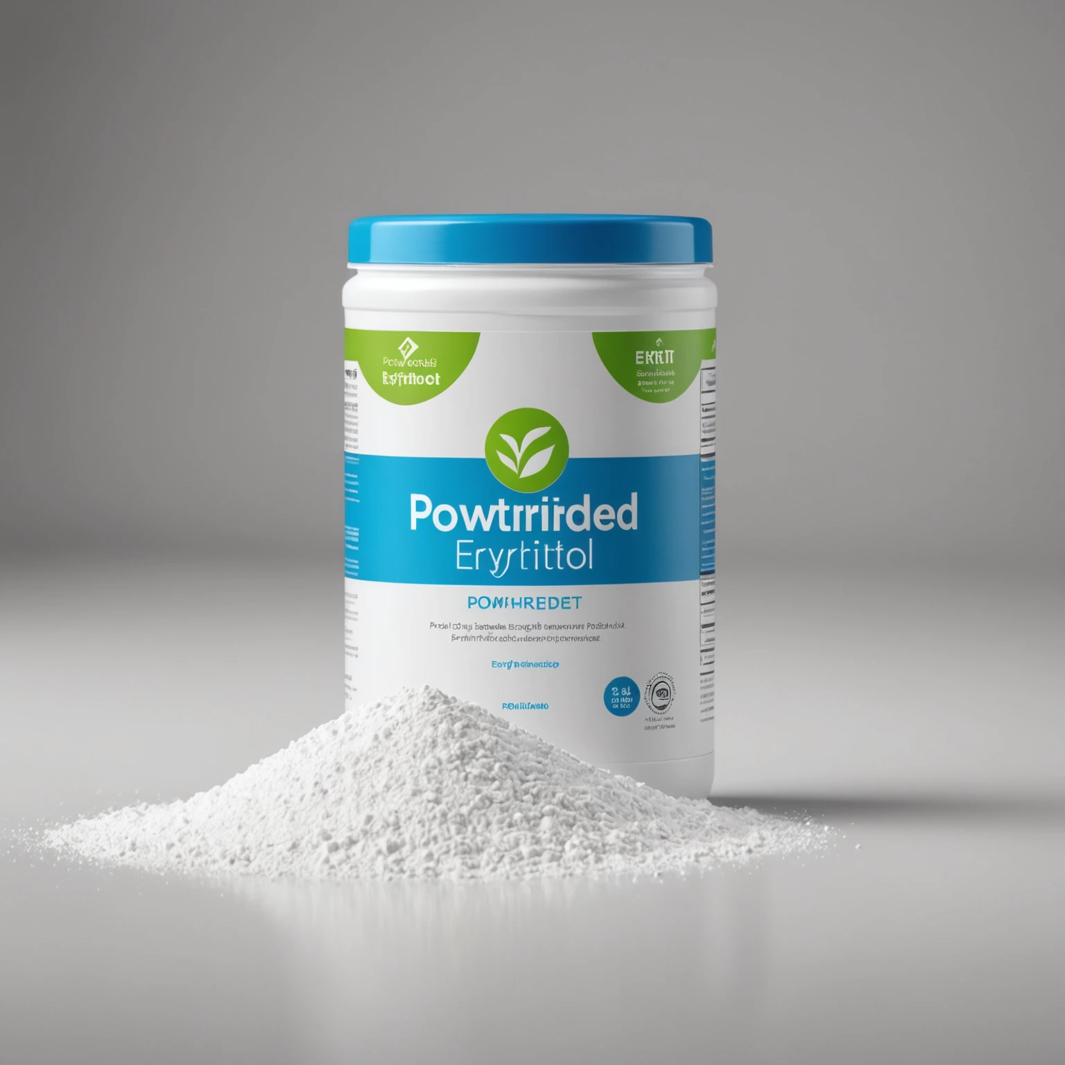 Powdered Erythritol recommended for Keto Vanilla Chia Seed Pudding with Almond Butter Swirl