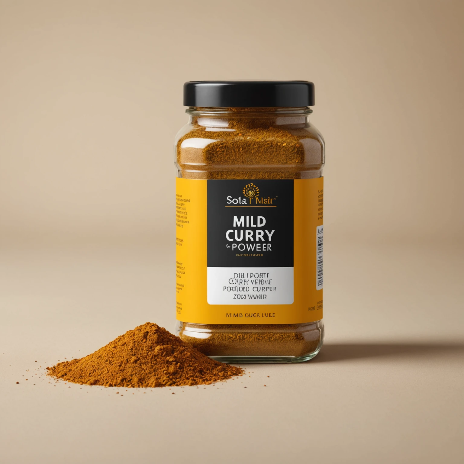 Mild curry powder