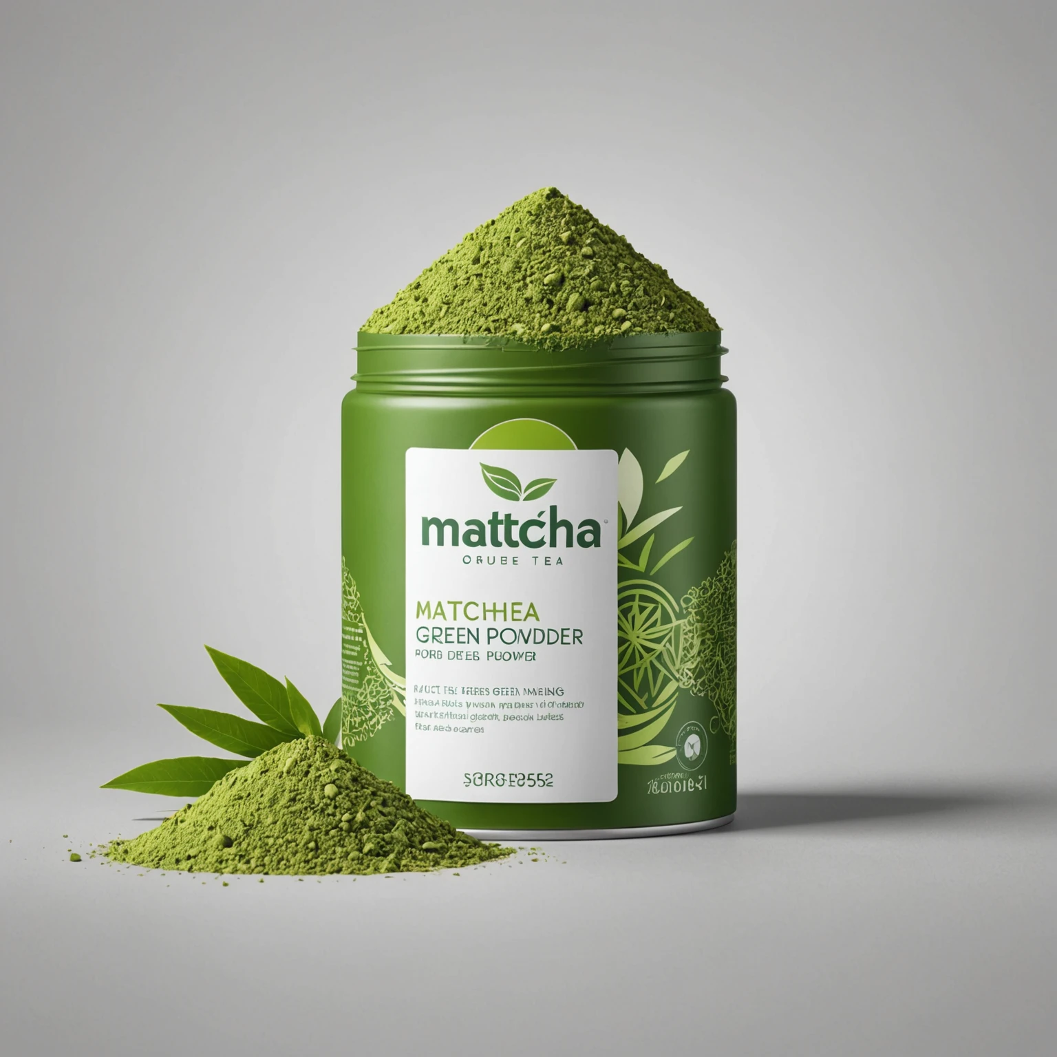 Matcha Green Tea Powder recommended for Keto Collagen Matcha Smoothie Bowl with Coconut Cream