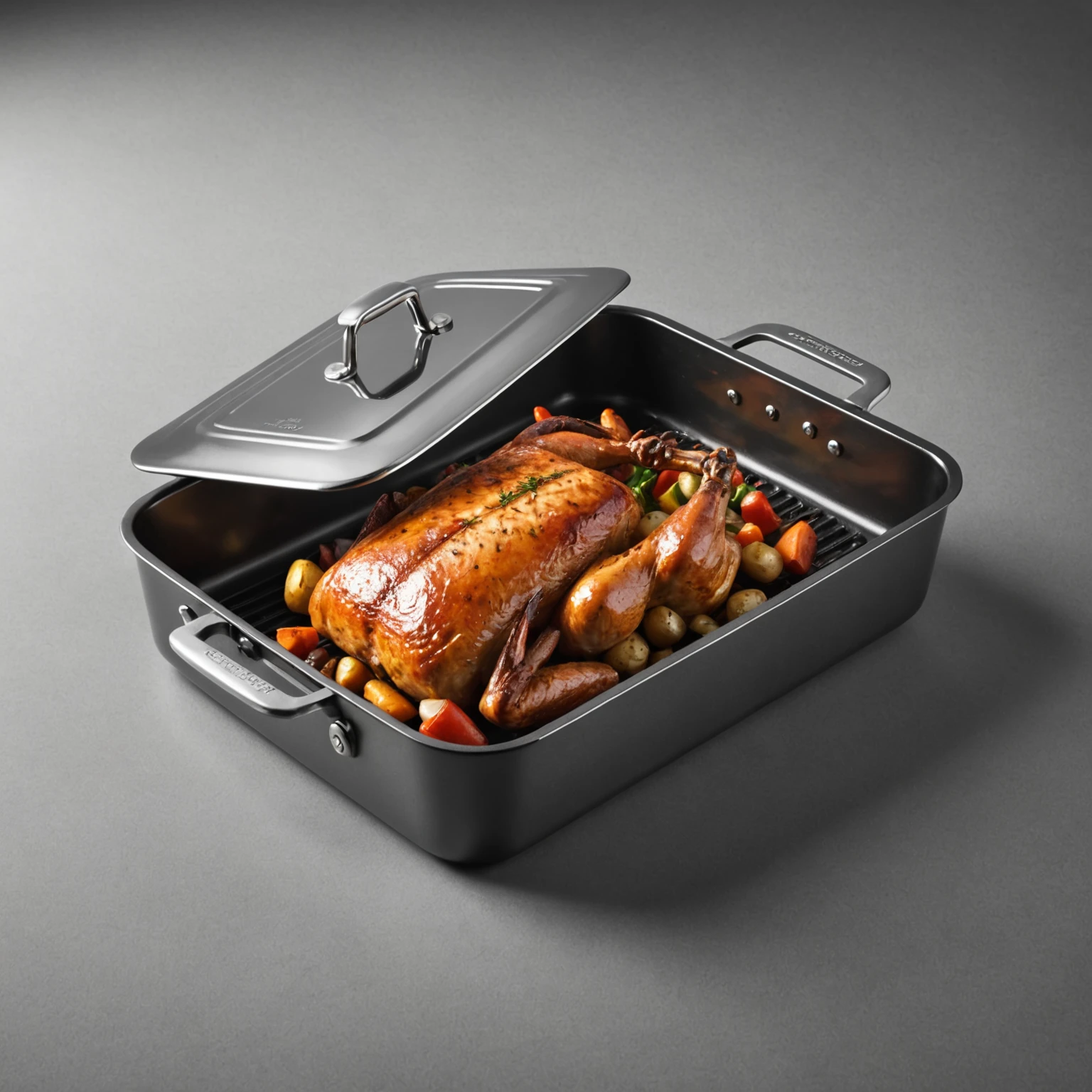Roasting Pan recommended for Low-Fat Lemon Herb Pork Tenderloin with Steamed Green Beans