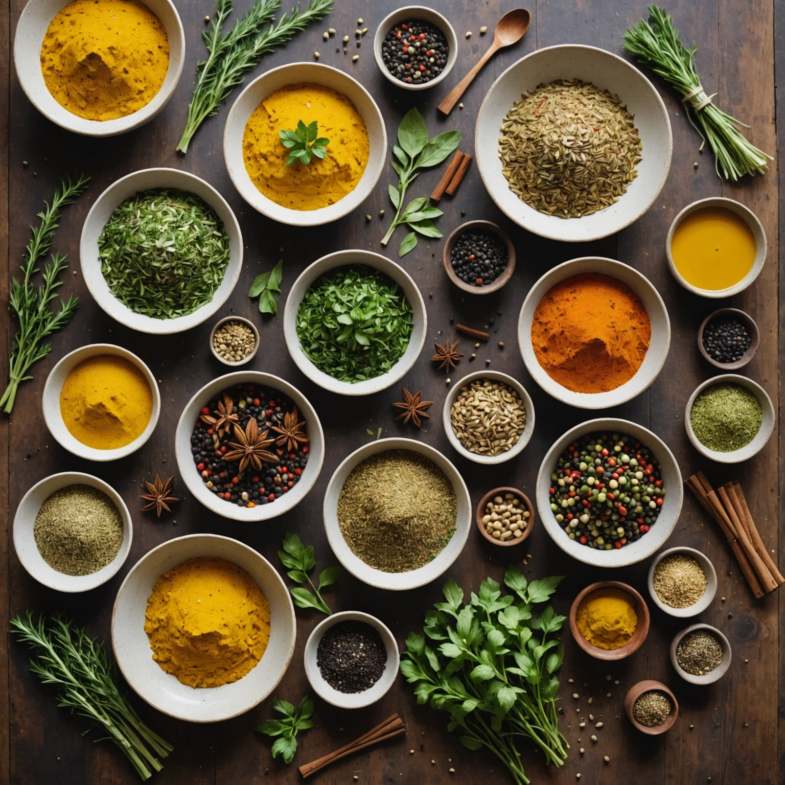 The Impact of Culinary Herbs and Spices on Digestion and Nutrient Absorption