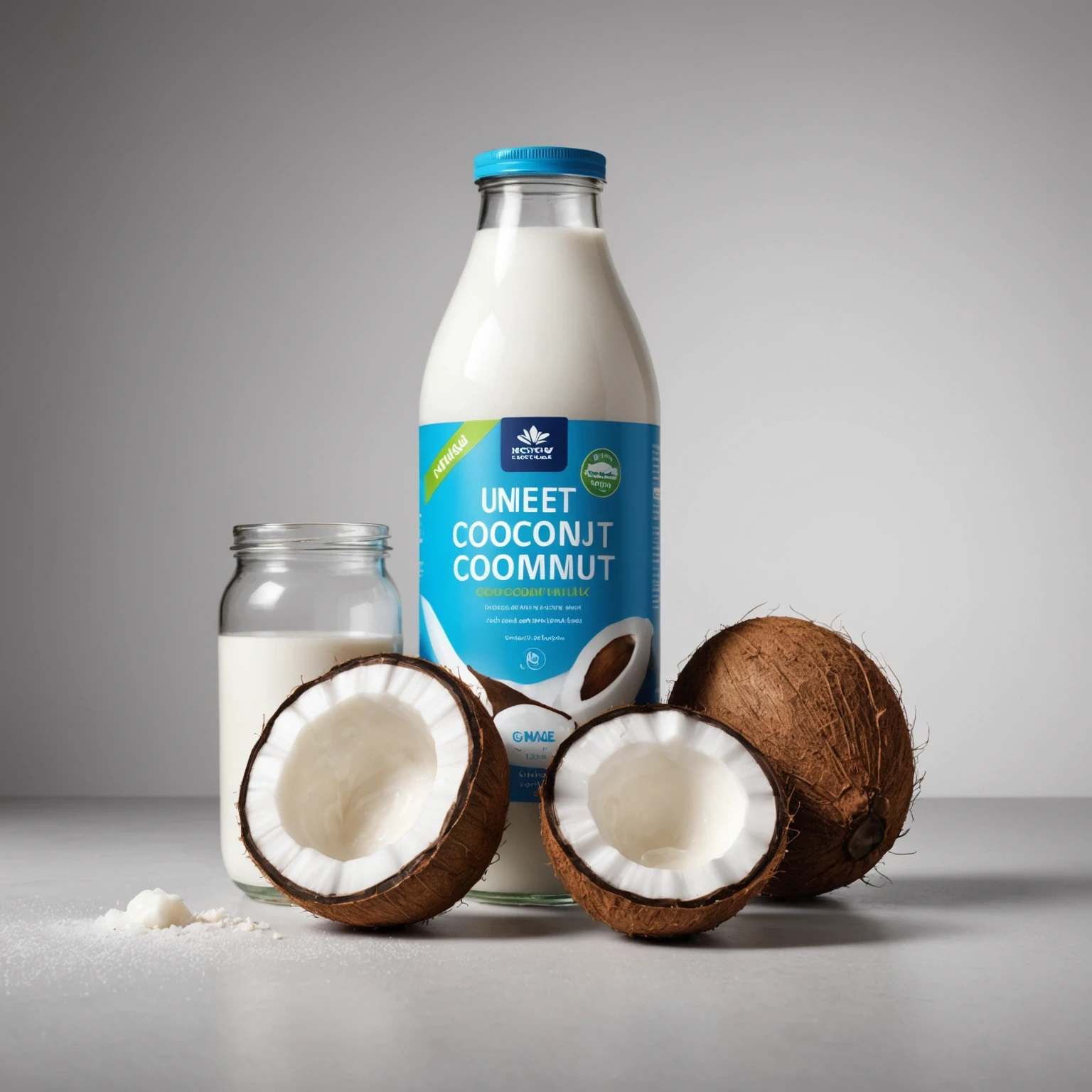 Unsweetened Coconut Milk recommended for Coconut Protein Smoothie with Spirulina and Mango