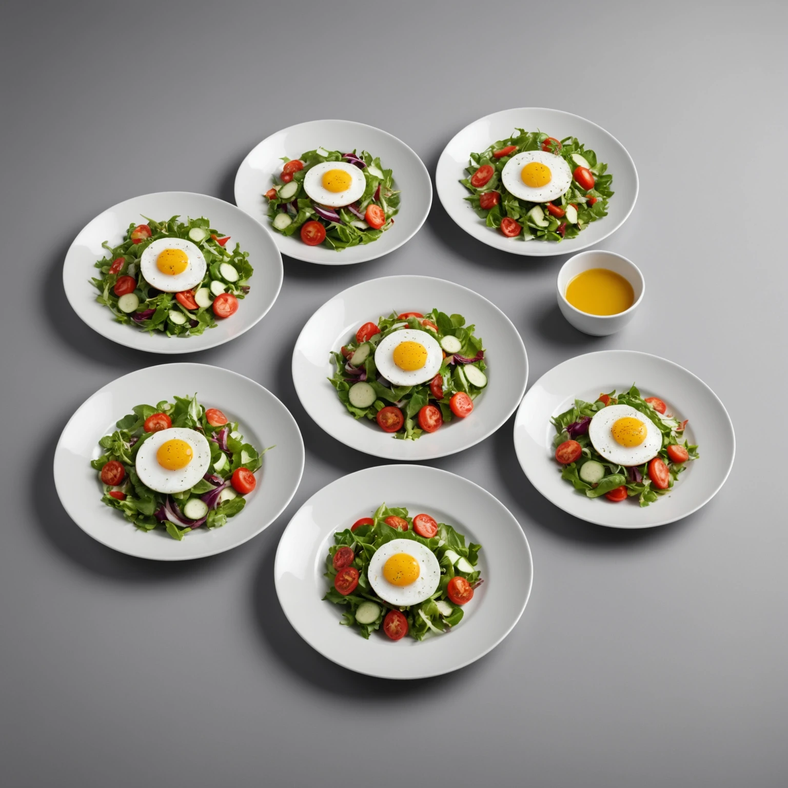 Salad Plates recommended for Heart-Healthy Shrimp and Avocado Salad with Zesty Citrus Vinaigrette