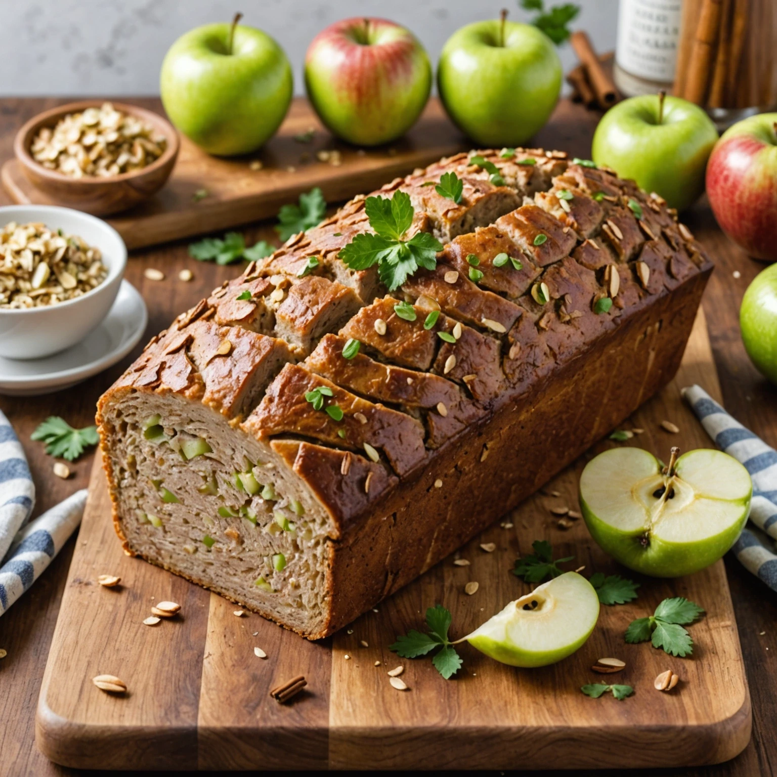 Pork and Apple Cinnamon Loaf Recipe