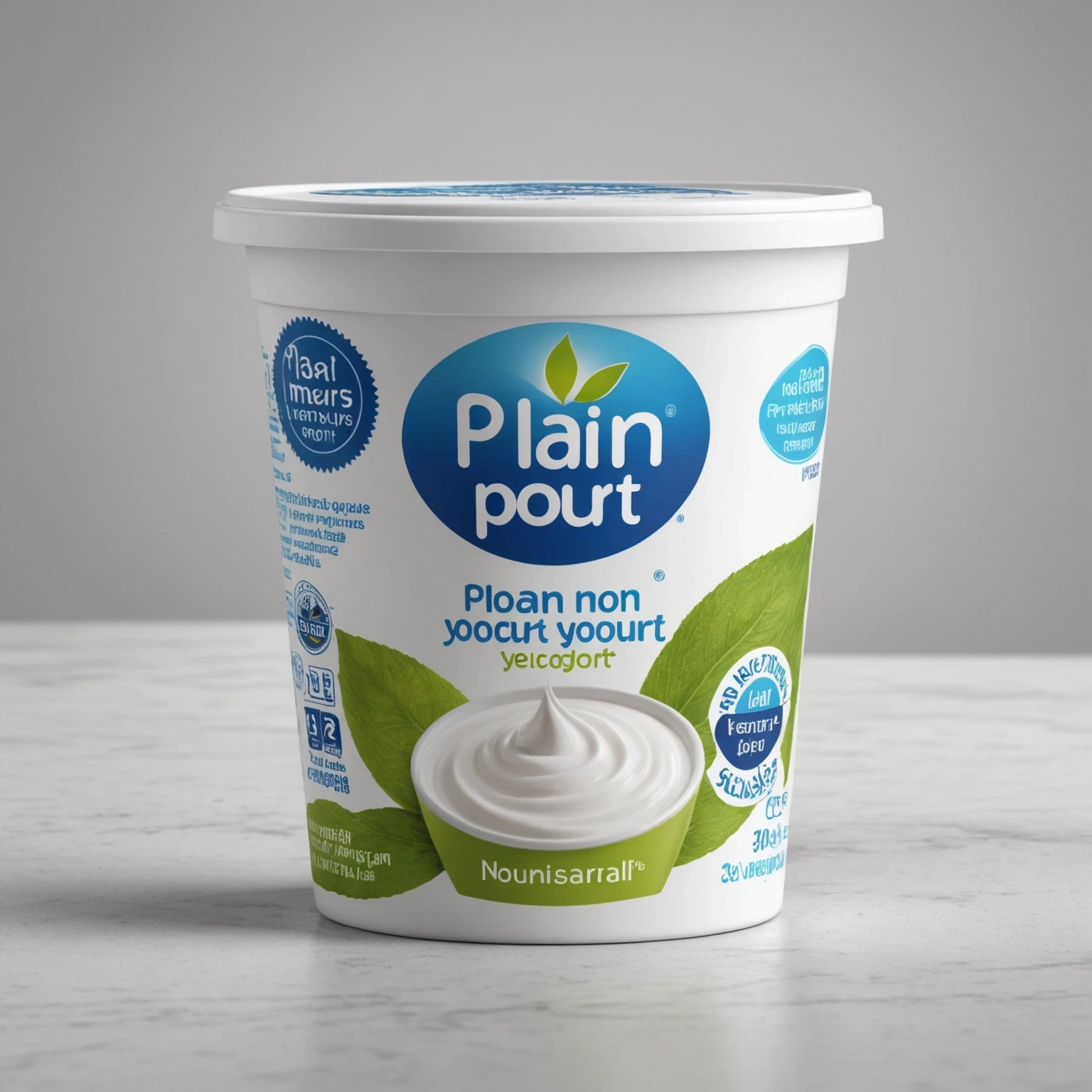 Plain Non-Dairy Yogurt