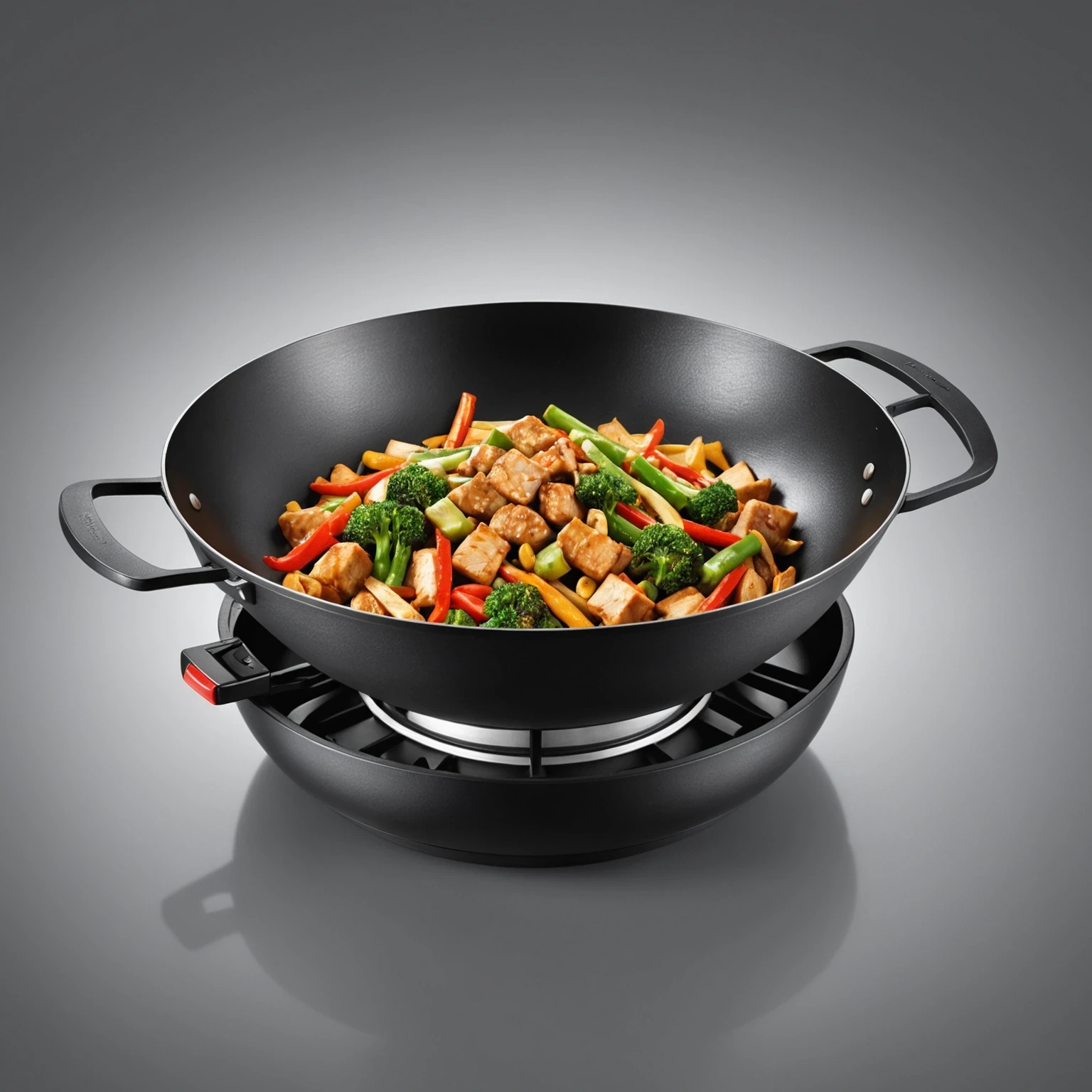 Large Nonstick Wok recommended for Quick Spiced Beef and Brussels Sprouts Stir-Fry