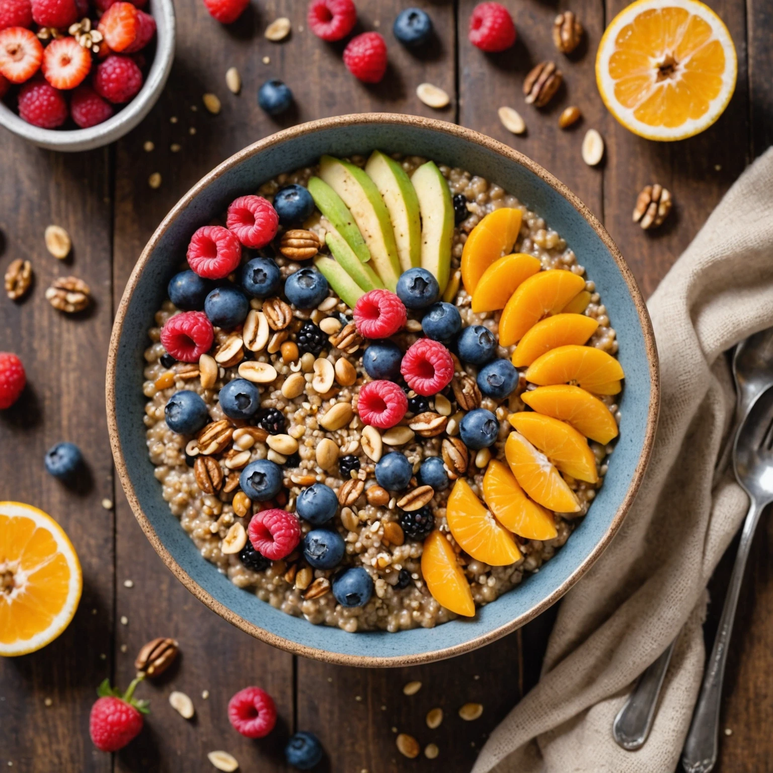 Athlete-Fuel High-Fiber Lentil and Quinoa Porridge