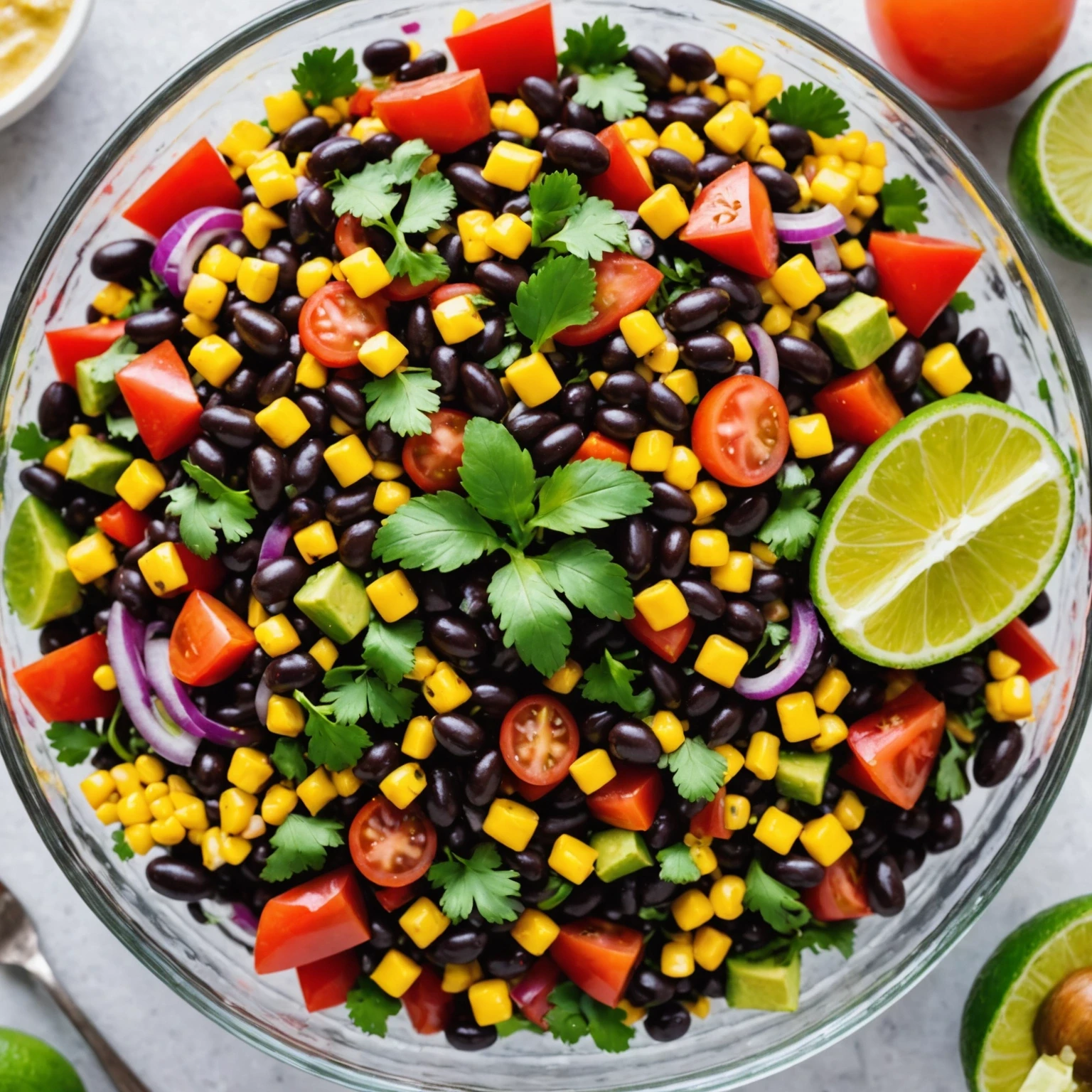 Protein-Packed Black Bean and Corn Salsa Salad