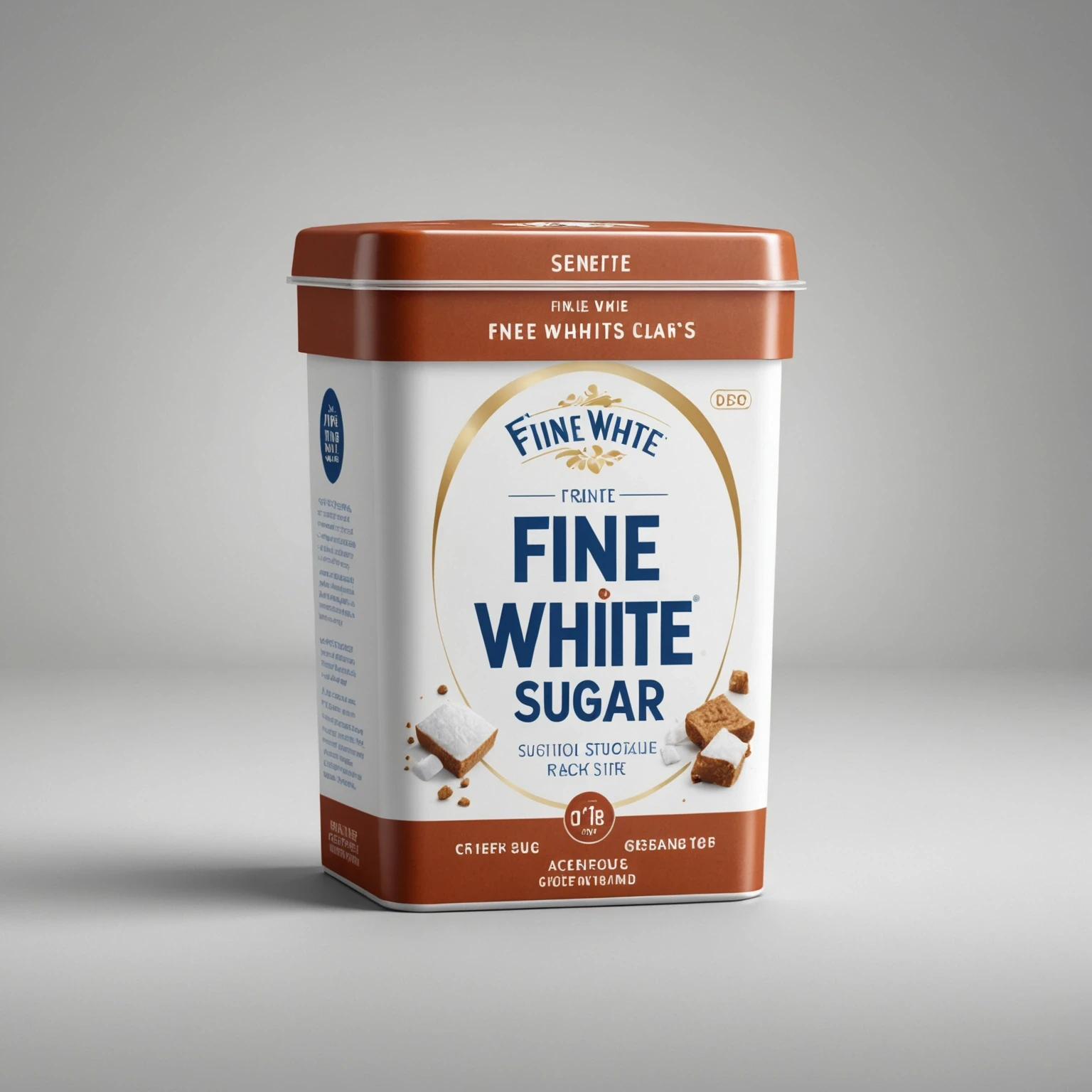 fine white sugar