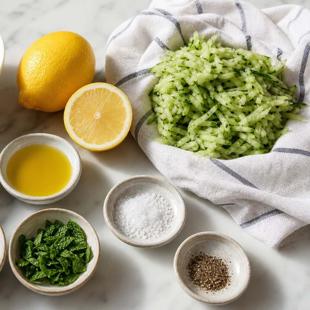 Powerproteinplates Low-Fat Greek Yogurt and Cucumber Tzatziki Dip ingredients image